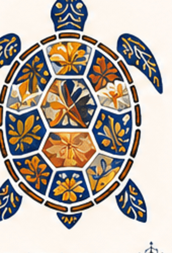 Turtle Rock Azulejo shell mark